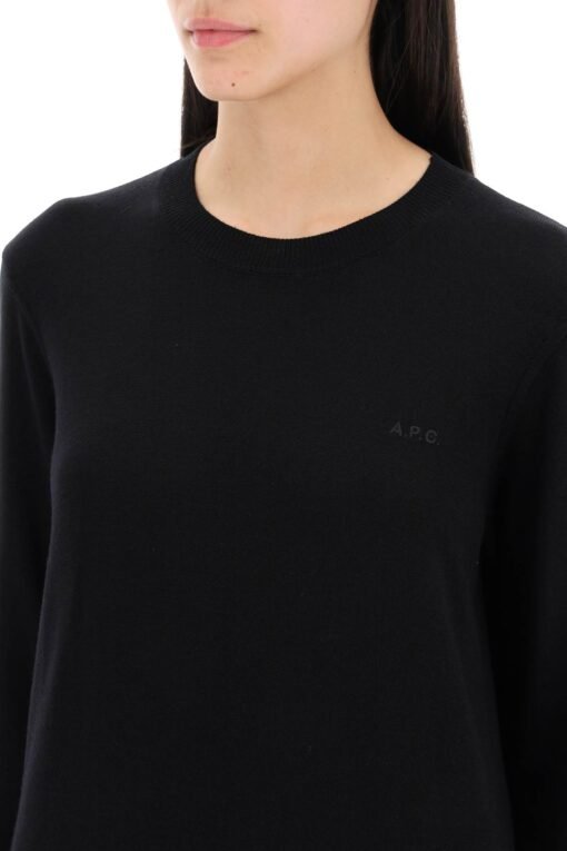 wool crewneck pullover - Image 4