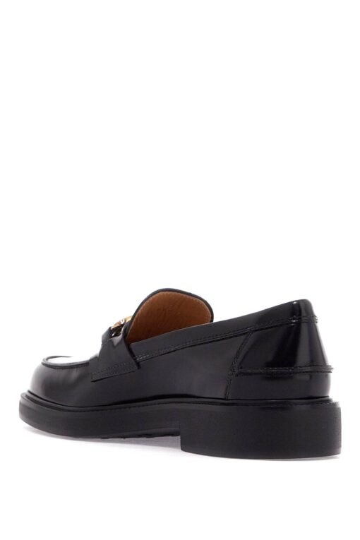 metal logo loafers with metal detailing - Image 3