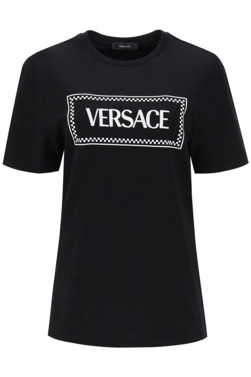 t-shirt with logo embroidery