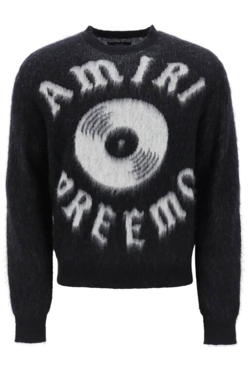 premier record brushed-yarn sweater