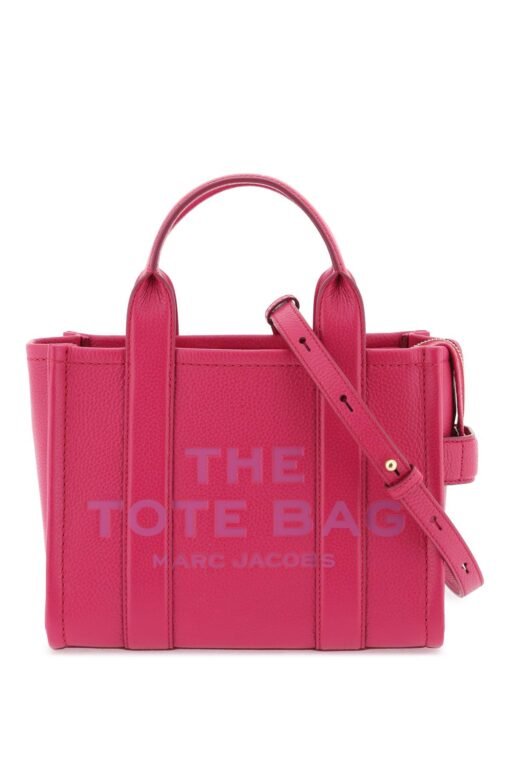 the leather small tote bag