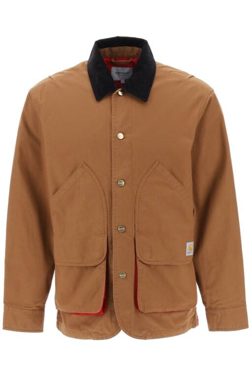 'heston' cotton shirt jacket