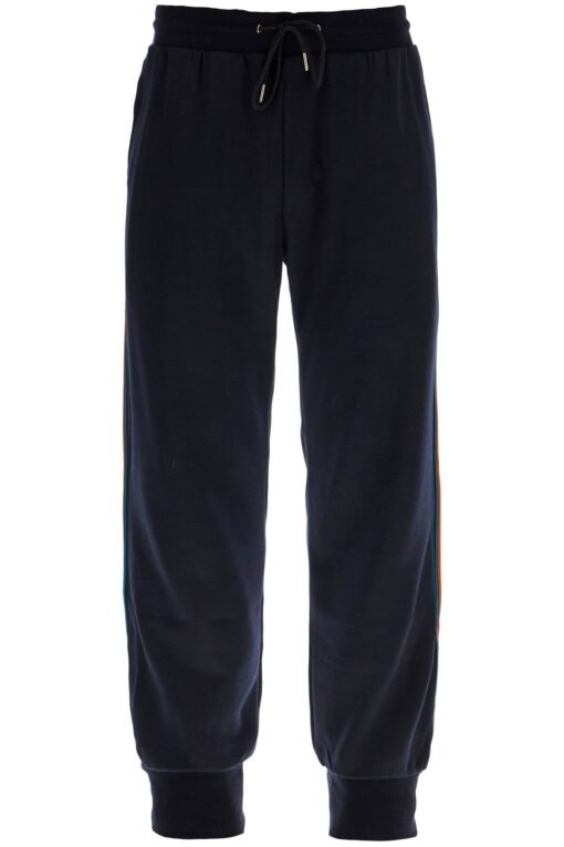 wool jersey joggers for comfortable
