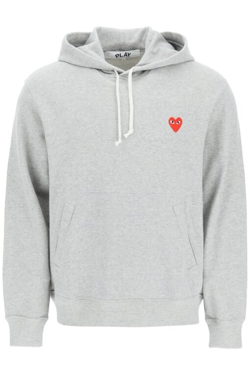 heart patch hoodie