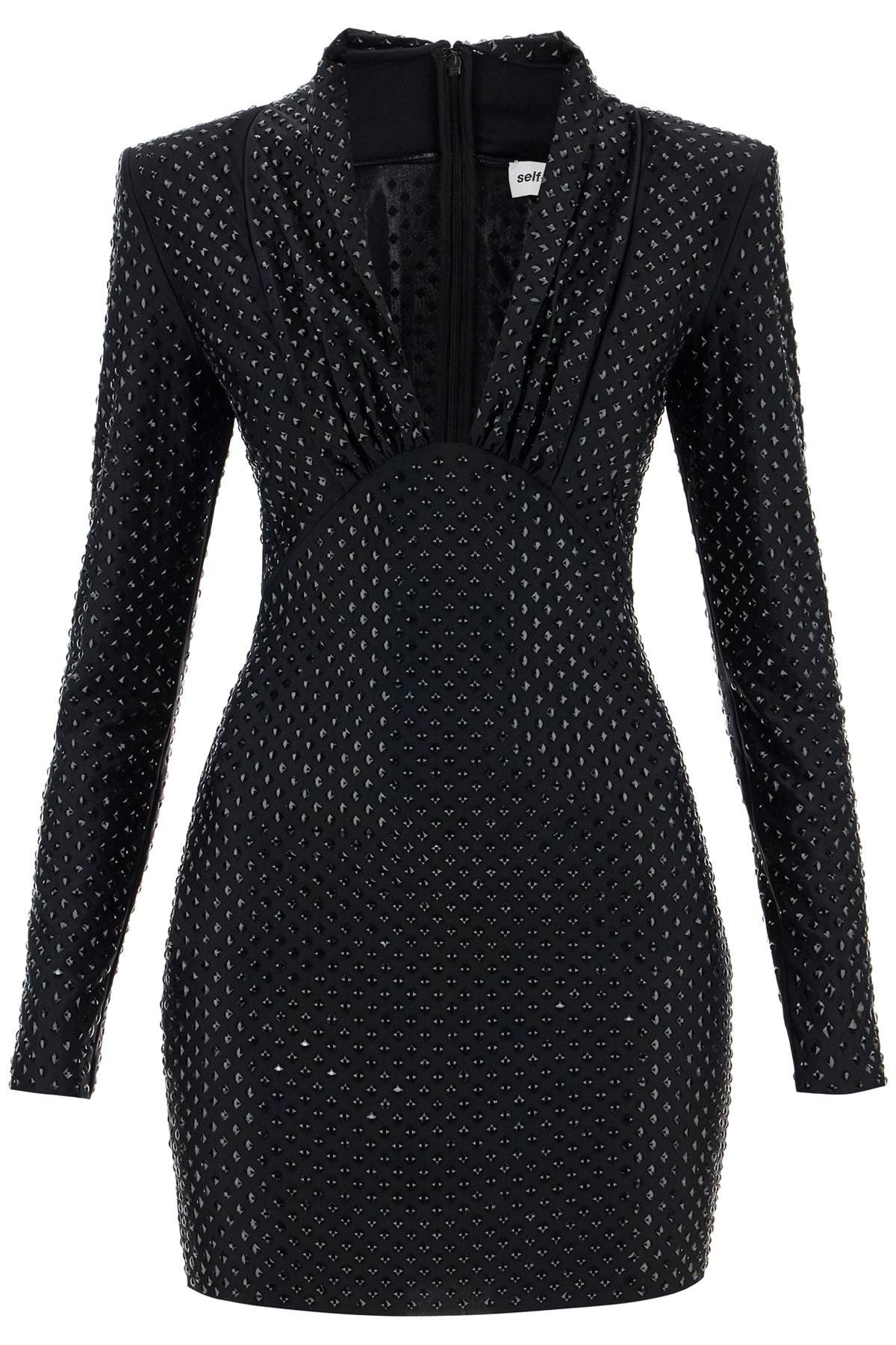 'jersey mini dress with rh