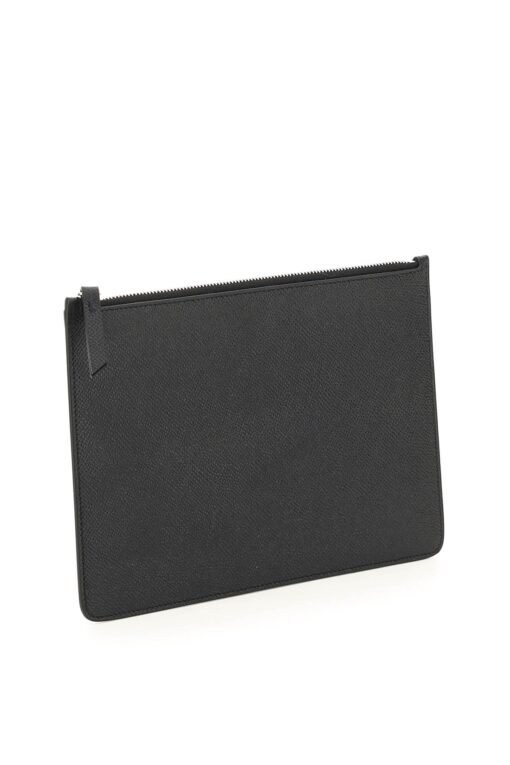 grained leather small pouch - Image 3