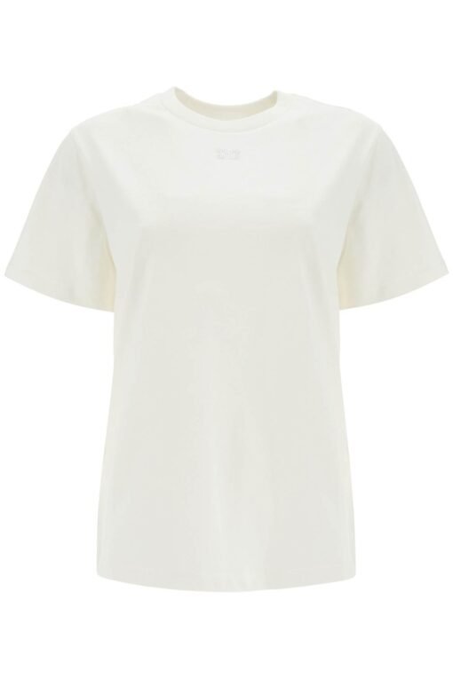 'logo rhinestone t-shirt