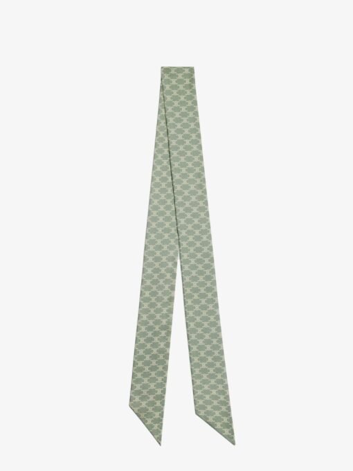 Mini Triomphe silk twill lavallière