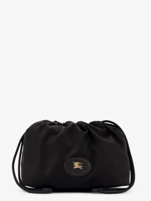 Horseshoe drawstring clutch bag