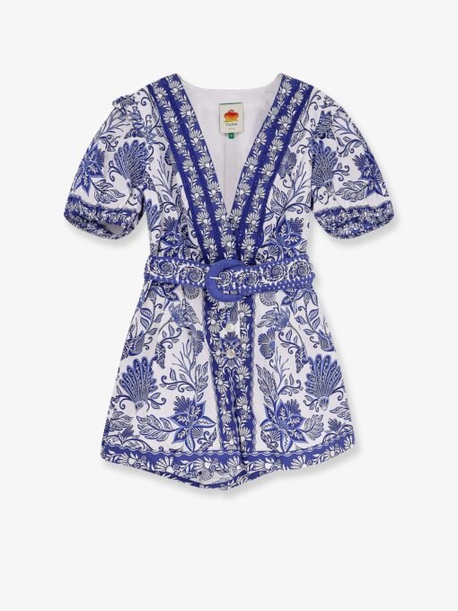 Shell Garden cotton jumpsuit