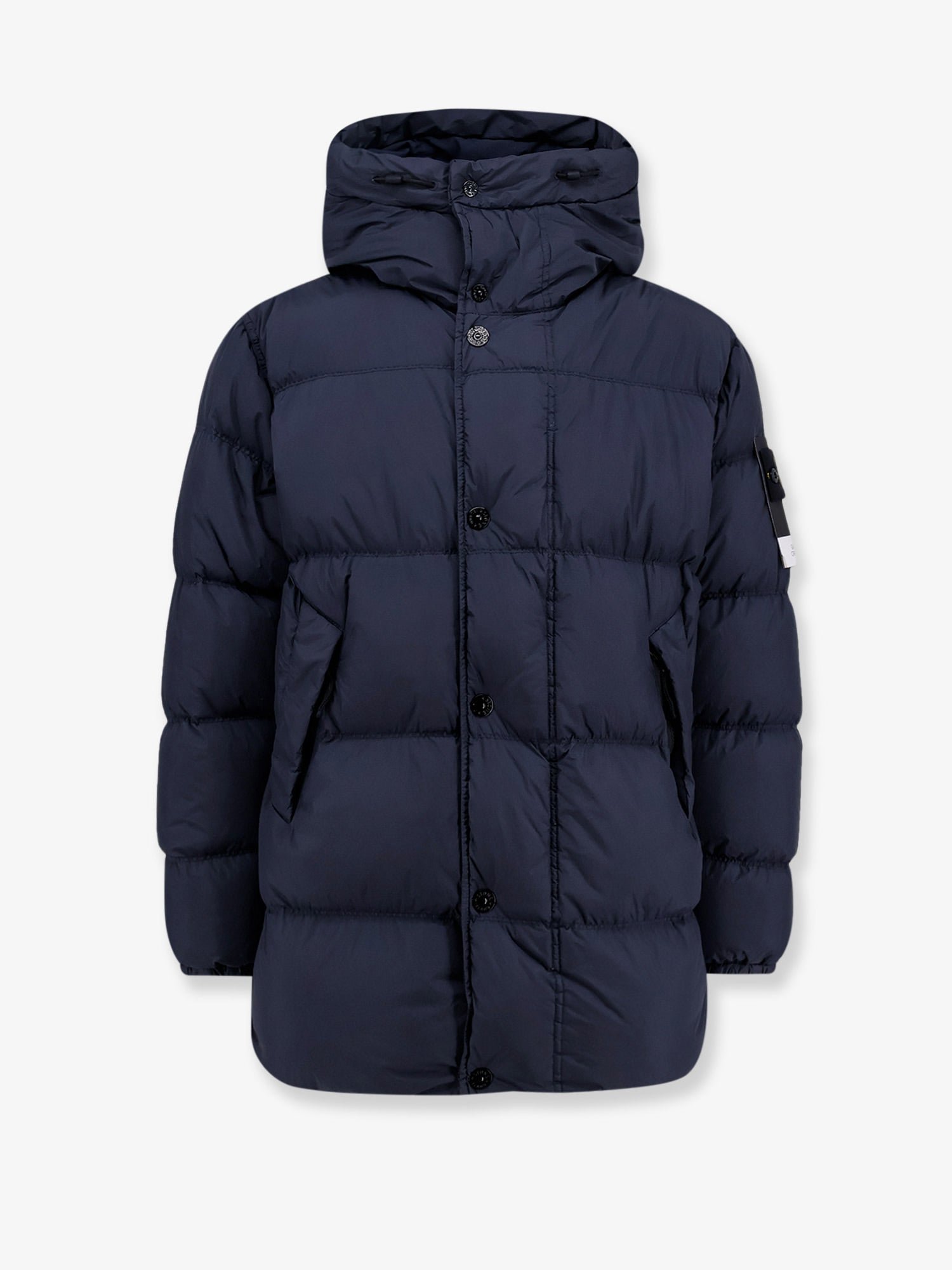 Recycled nylon down jacket
