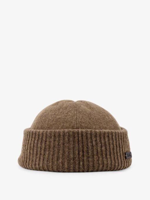 Cashmere beanie hat