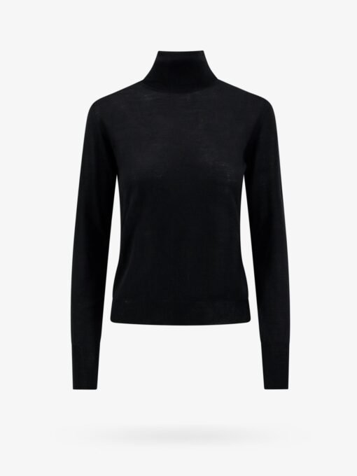 Virgin wool turtleneck