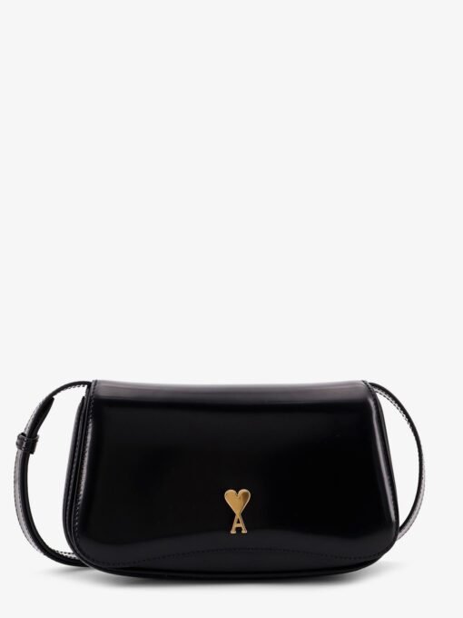 Leather shoulder bag