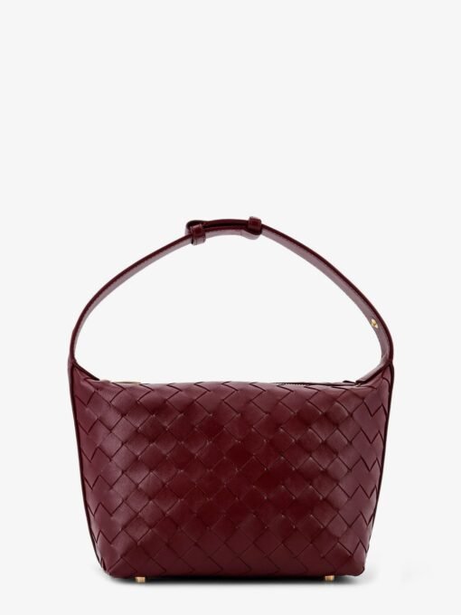 Wallace leather shoulder bag with Intrecciato motif