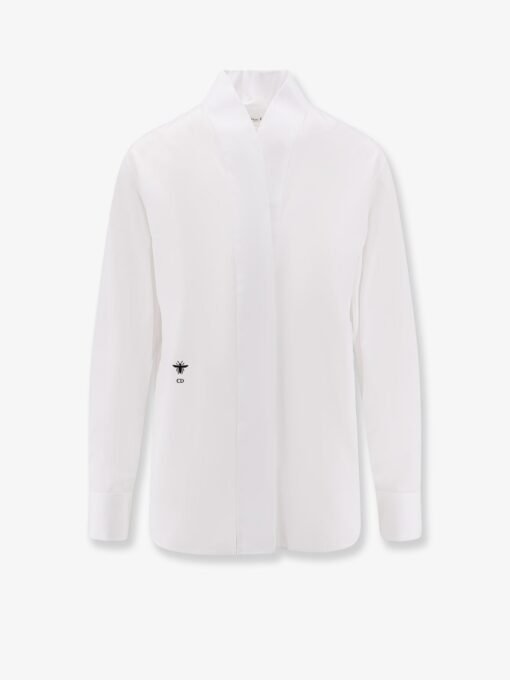 Cotton shirt wih iconic embroidery