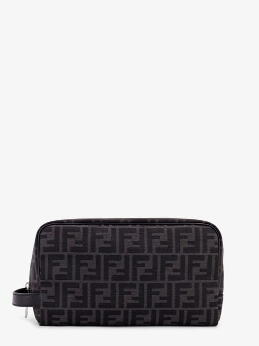 FF jacquard fabric Medium Beauty Case