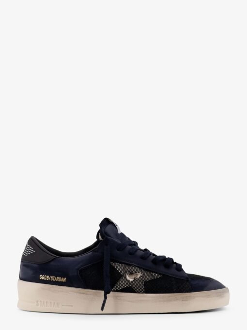 Stardan under net star low-top leather sneakers