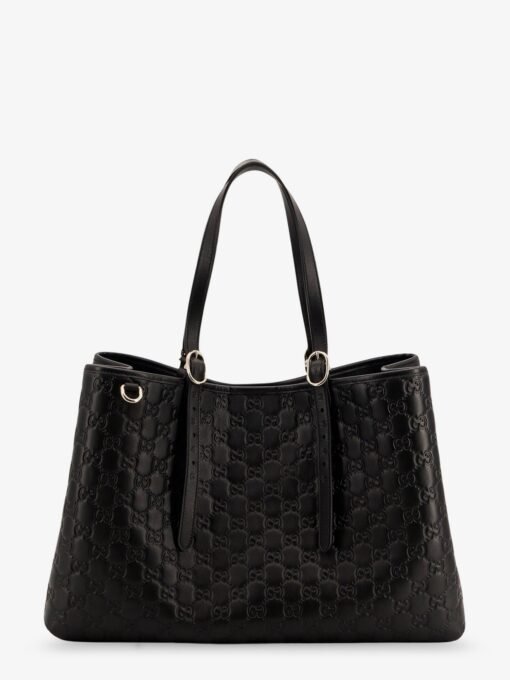GG Emblem leather shoulder bag