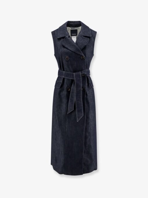 Greta midi denim dress