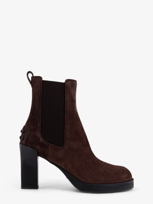 Suede ankle boots