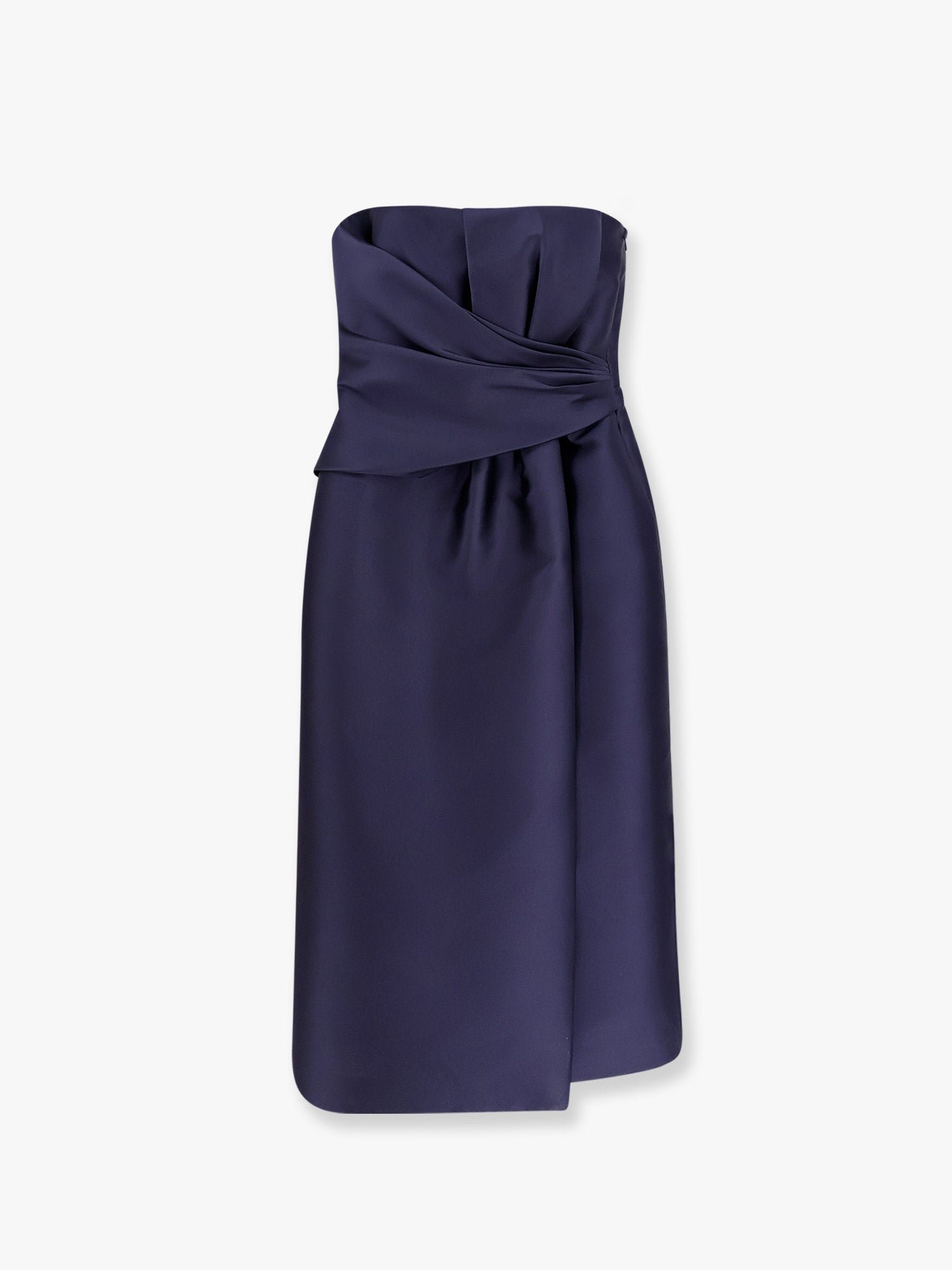 Mikado décolleté  dress