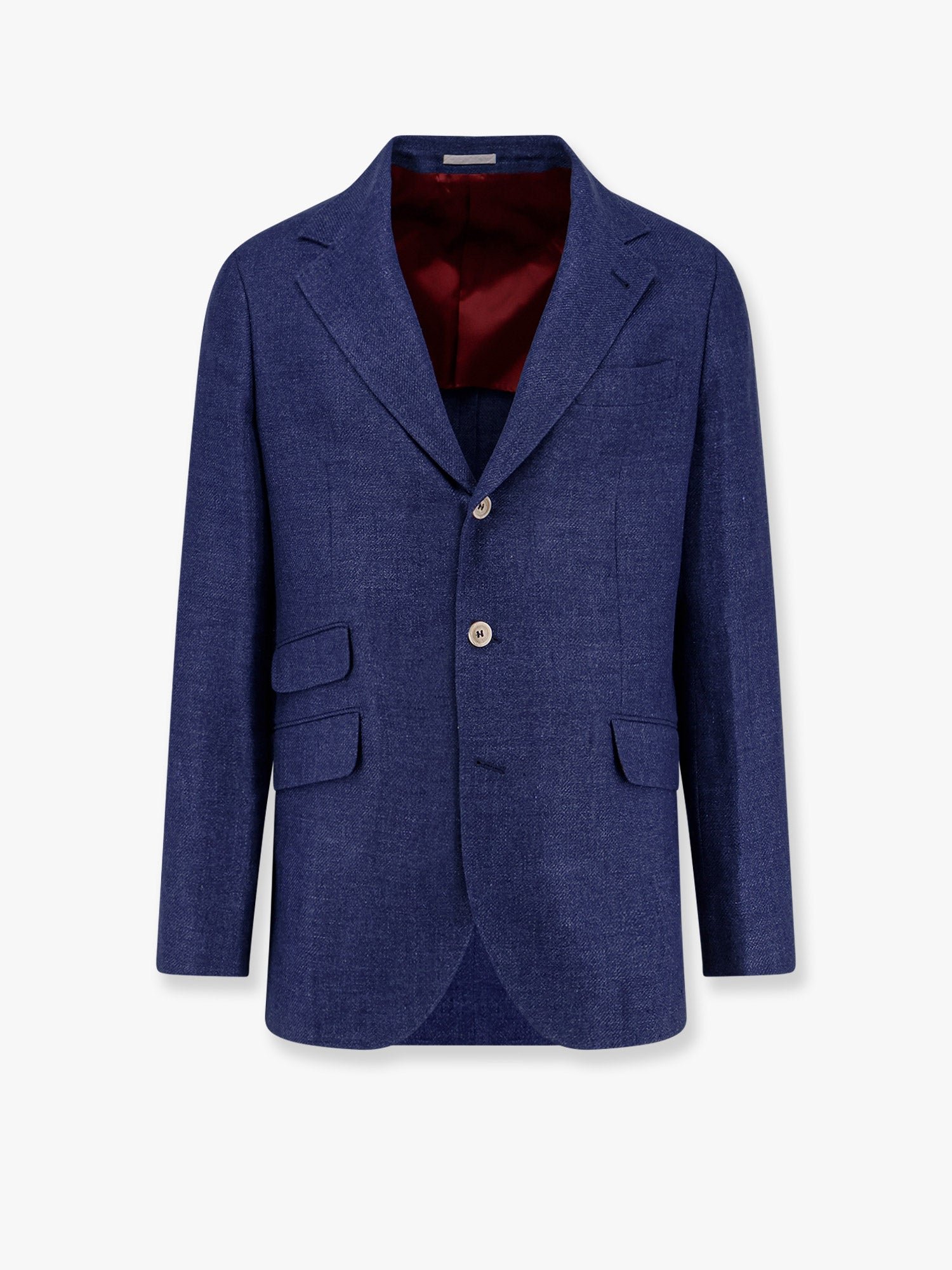 Linen, wool and silk blazer