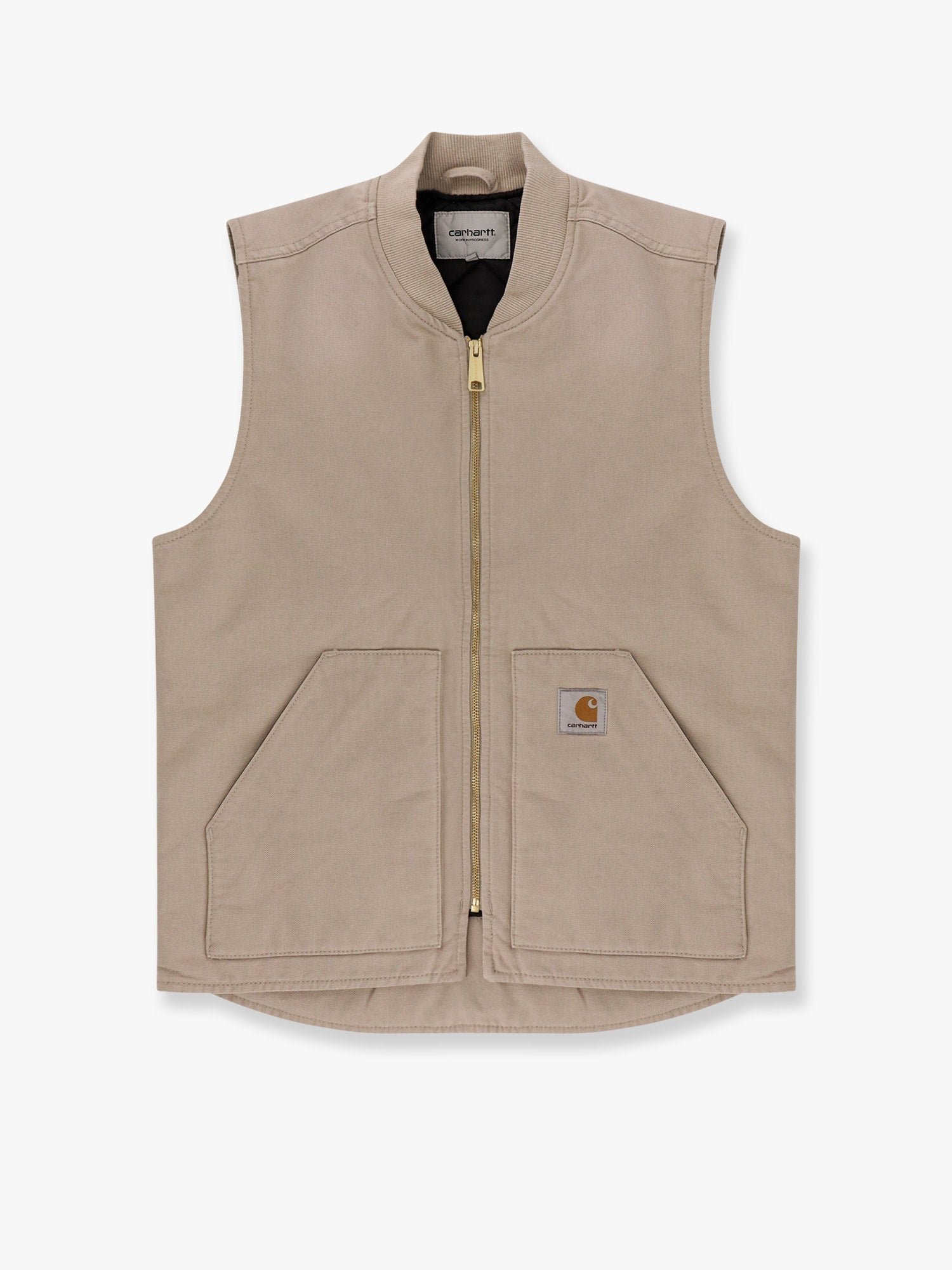 Organic cotton padded vest