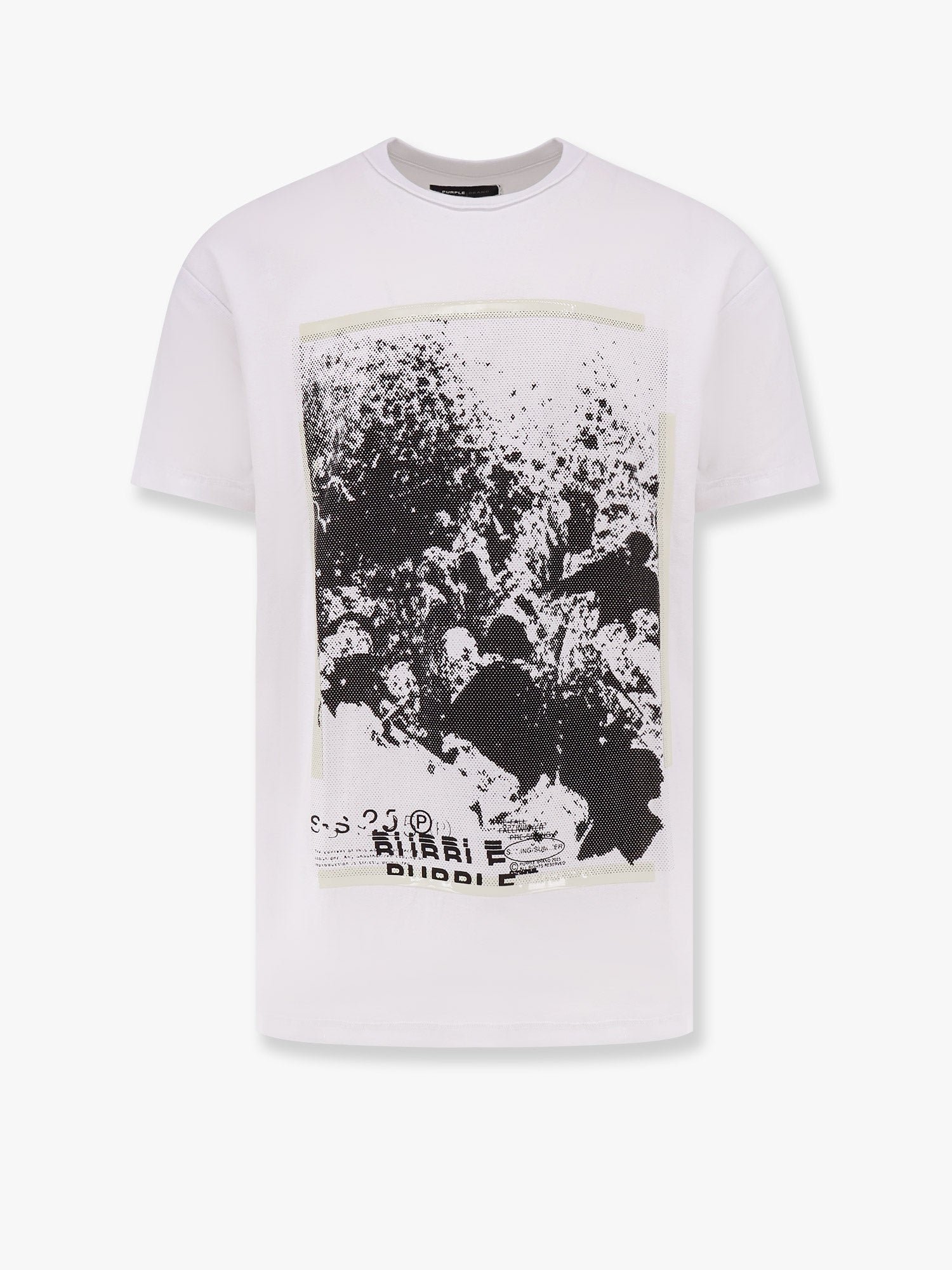 Textured Inside Out cotton t-shirt