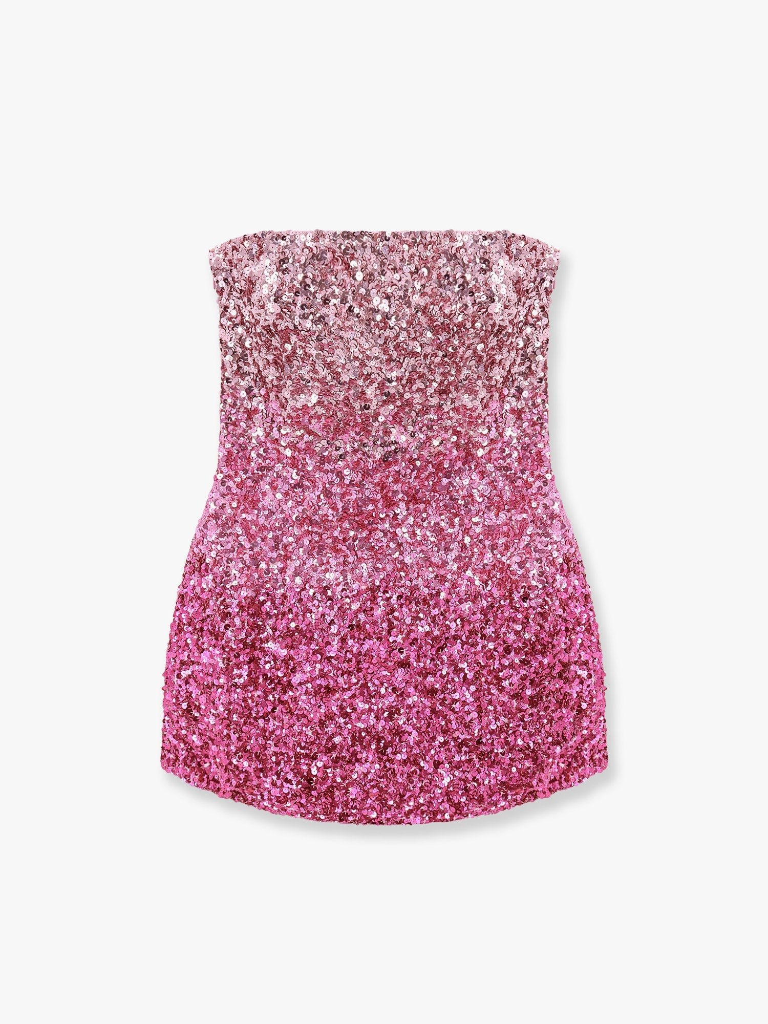 All-over sequins mini dress