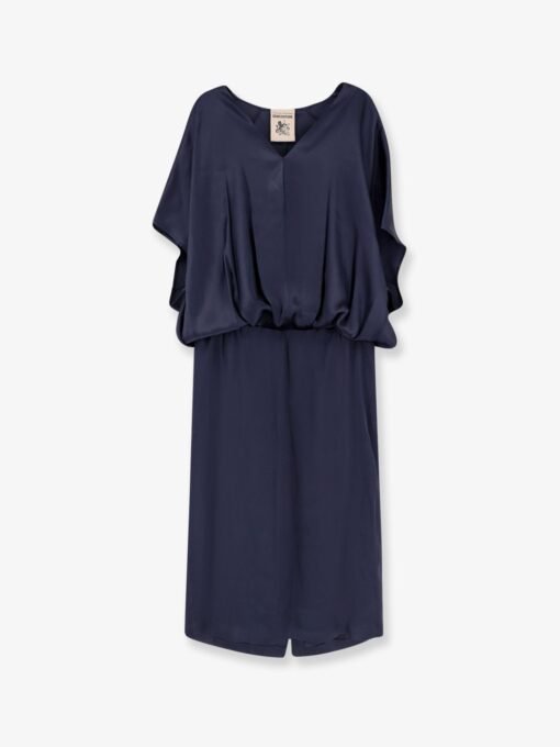 Etienne satin long dress