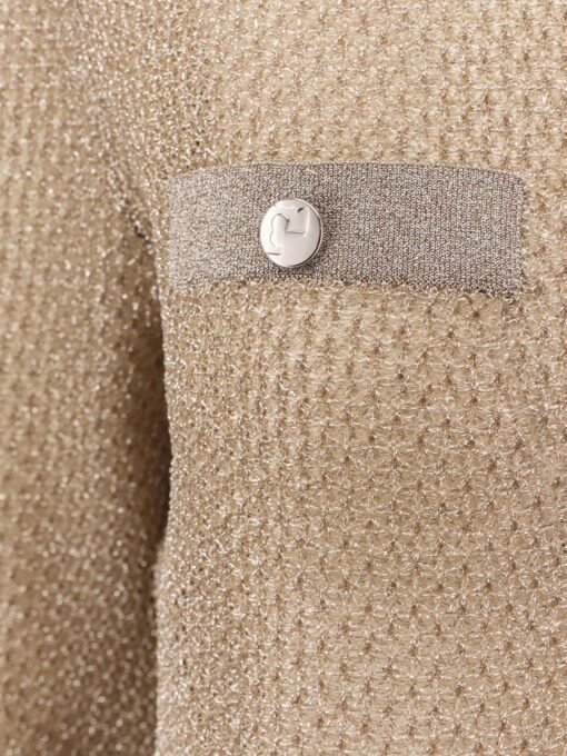 Kendra starlight titanium mesh cardigan - Image 3