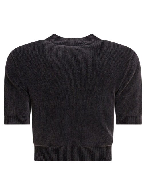 Cropped crew neck t-shirt - Image 2