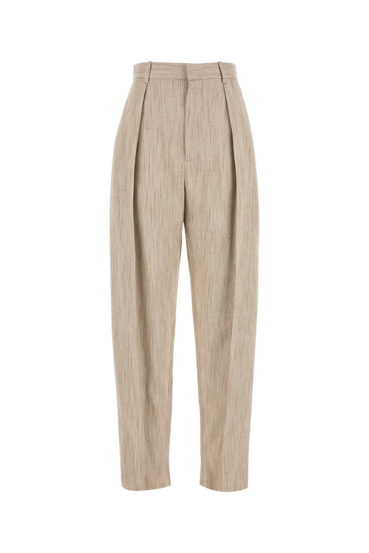PANTA FIAMMATA BOTTONI KNOT ORO
