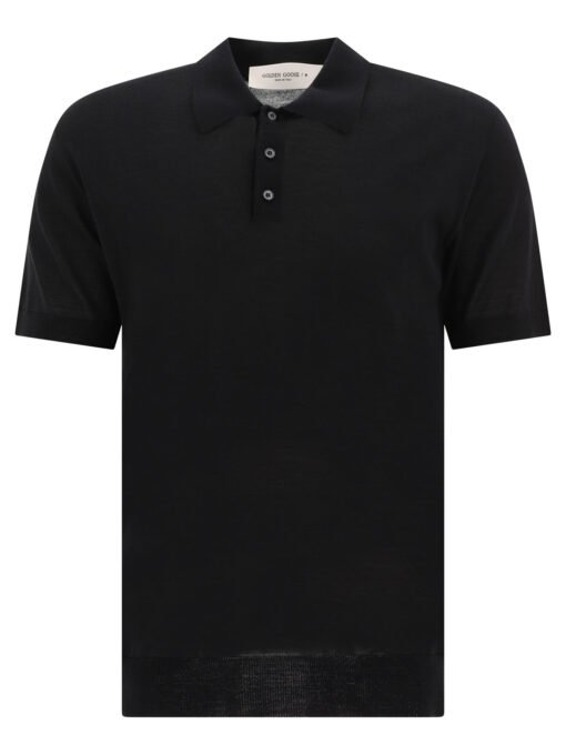 Merino wool polo shirt