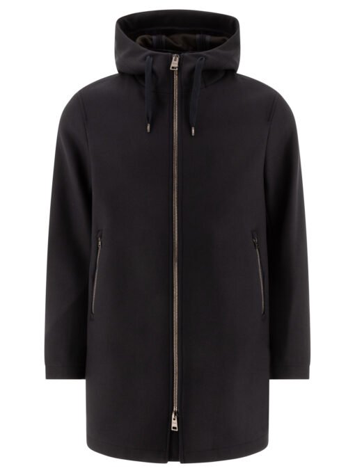 Hooded parka