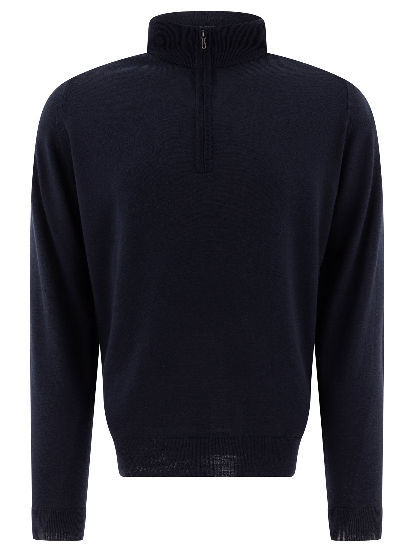 "Tapton" half-zip sweater