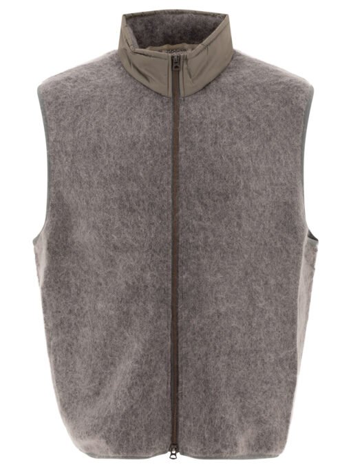 Wool vest jacket