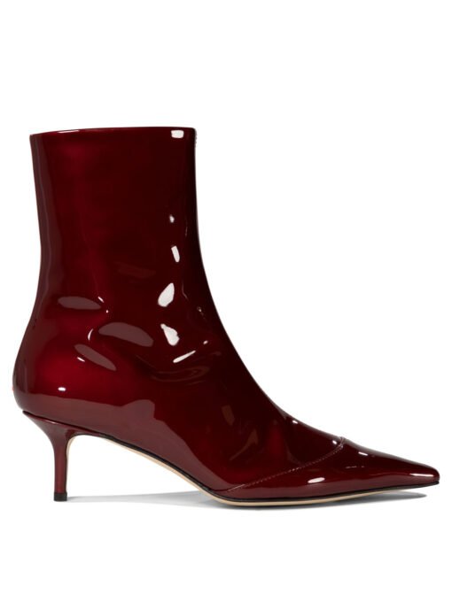 "Roe" patent leather ankle boots