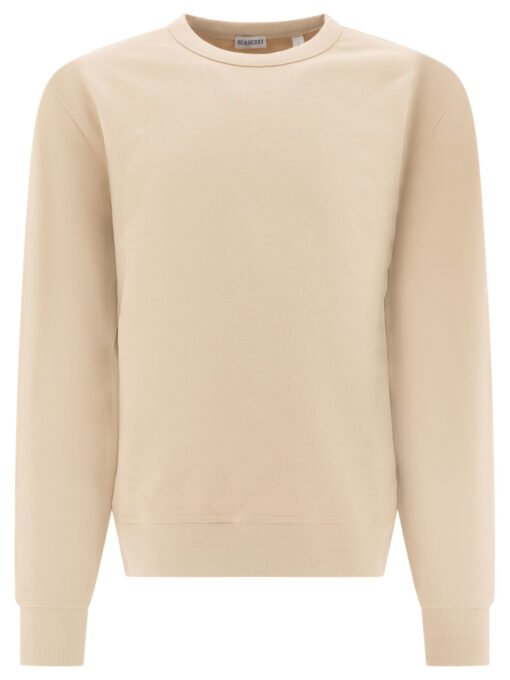 Crew neck sweatshirt with Check detail