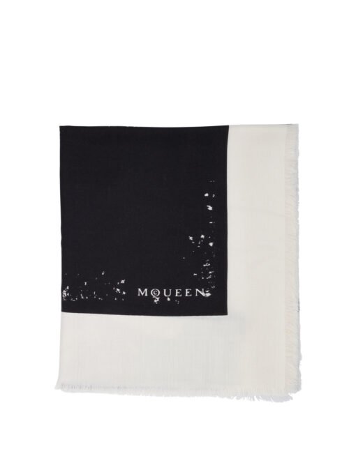 Scarf with logo McQueen