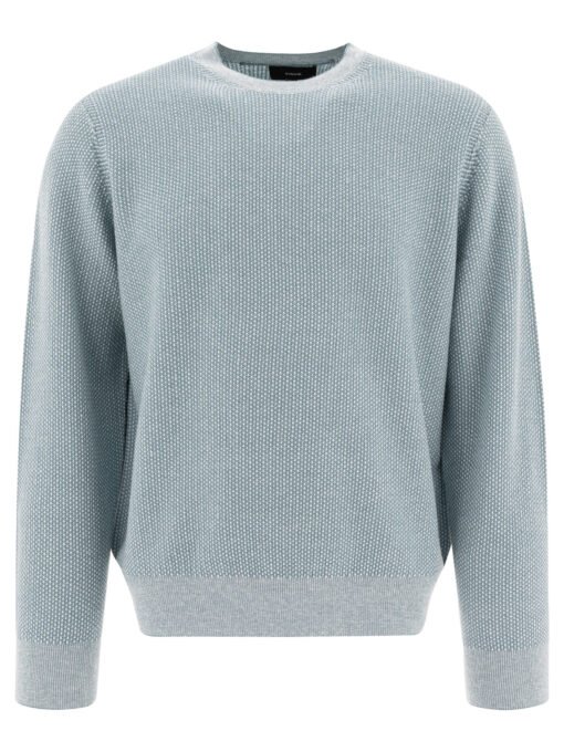 "Geo-Jacquard" sweater