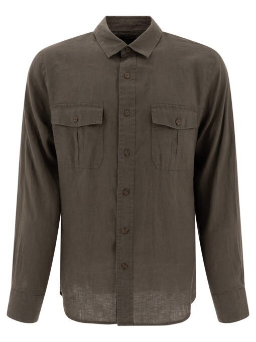 Linen "Utility" Shirt