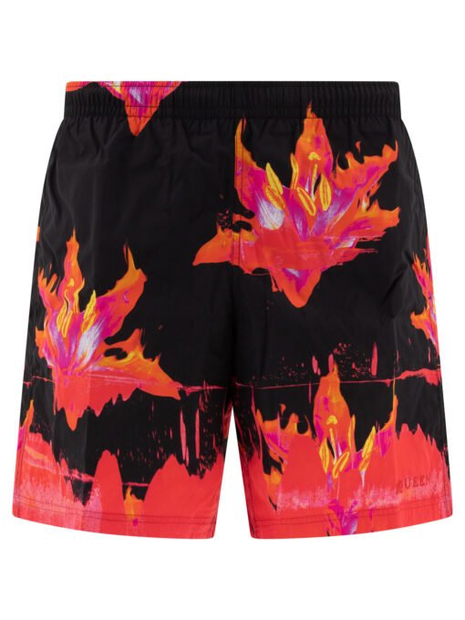 Printed swim shorts
