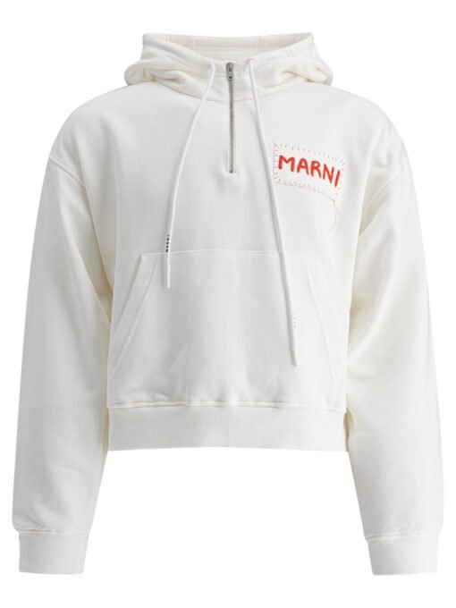 Marni logo hoodie