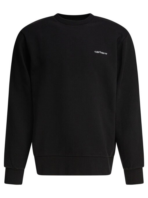 "Script Embroidery" sweatshirt