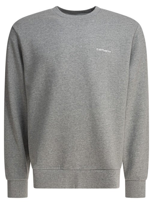 "Script Embroidery" sweatshirt