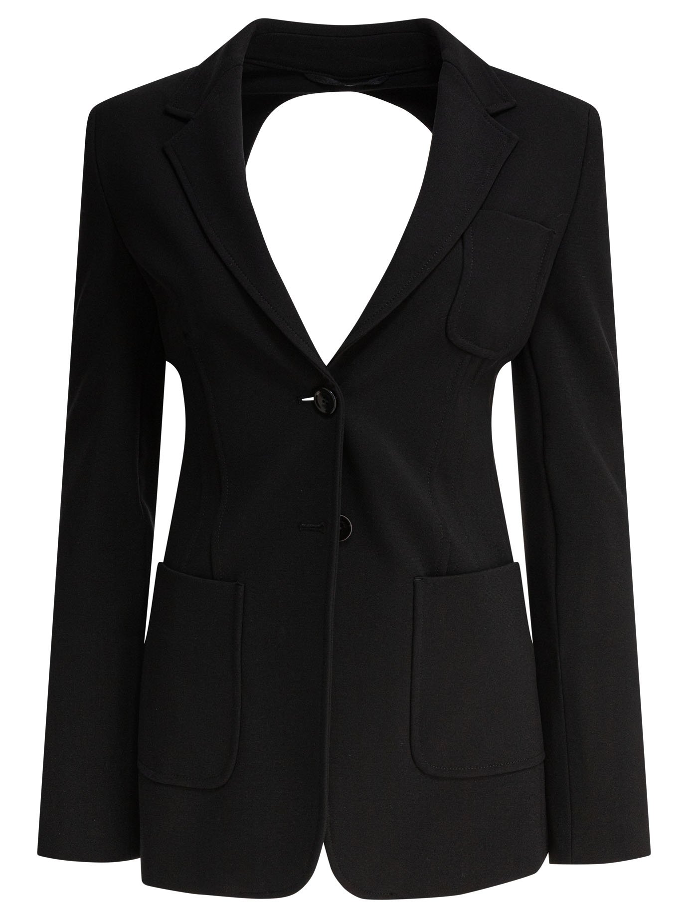 Slim jersey blazer