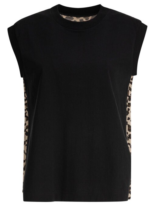 Leopard print top