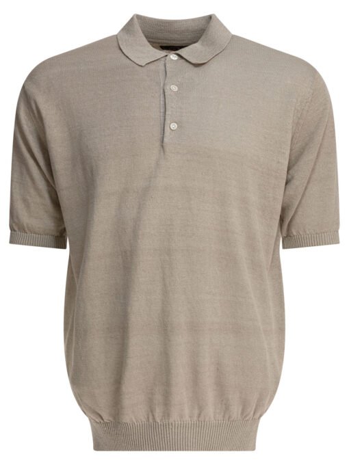 Hemp polo shirt